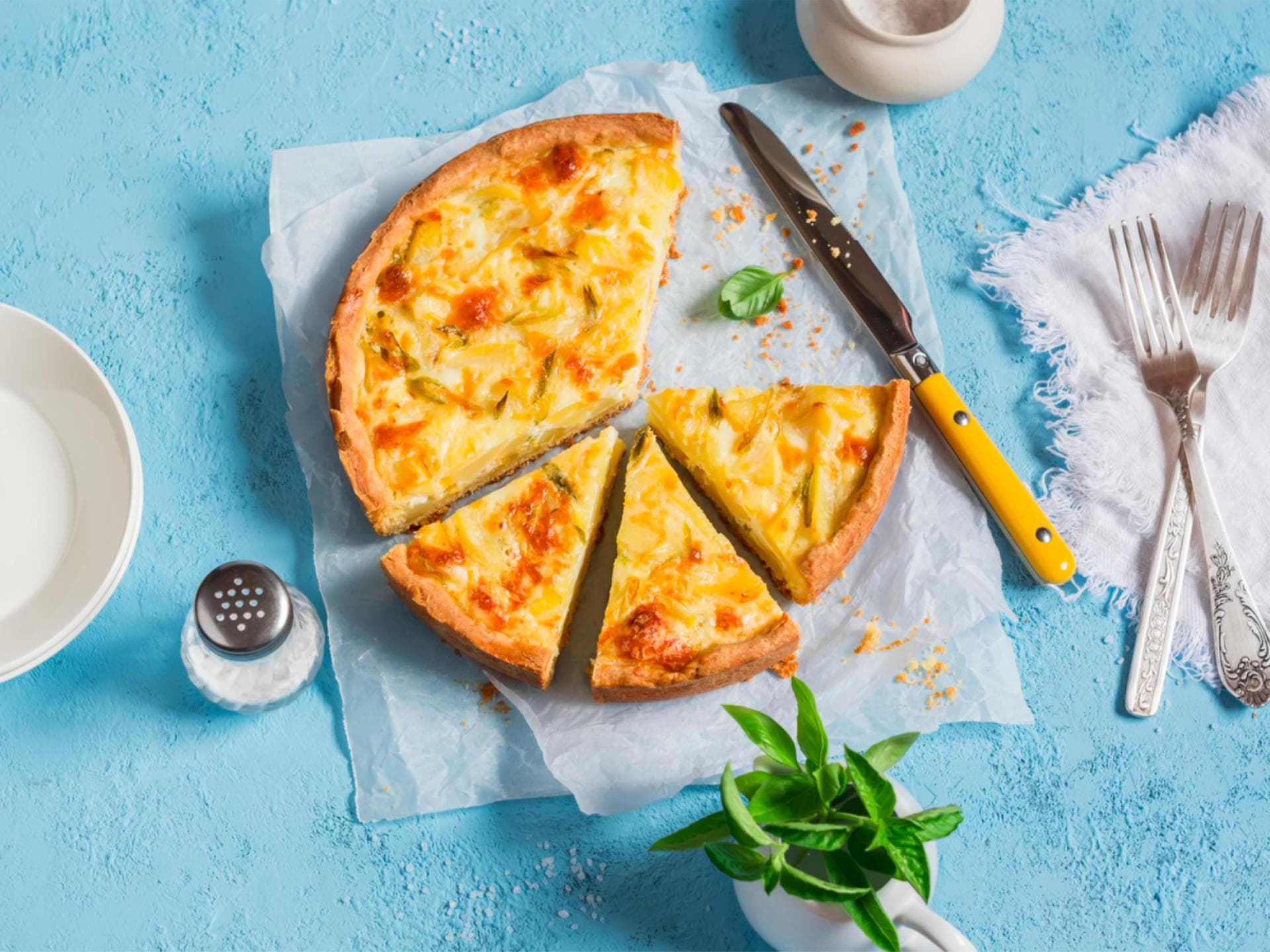 Osterkuchen Lauch-Kartoffel-Kuchen