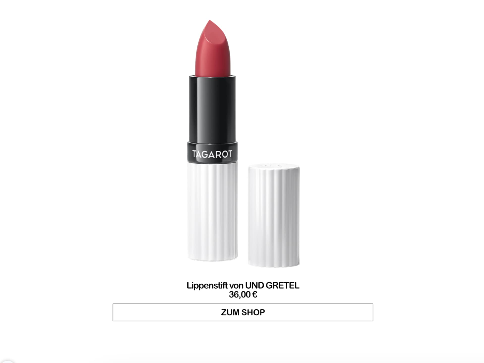 Lippenstift von UND GRETEL Lippenstift ohne Schadstoffe von UND GRETEL