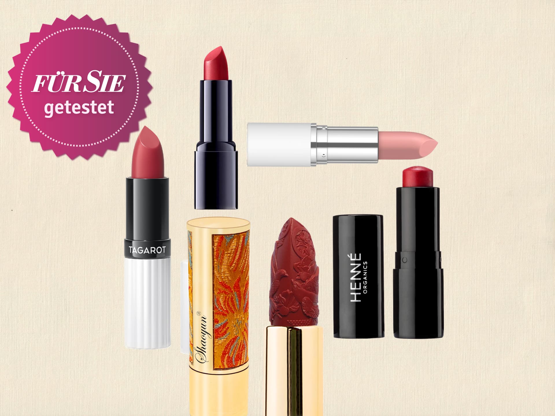 Die besten Lippenstifte ohne Schadstoffe Lippenstifte ohne Schadstoffe