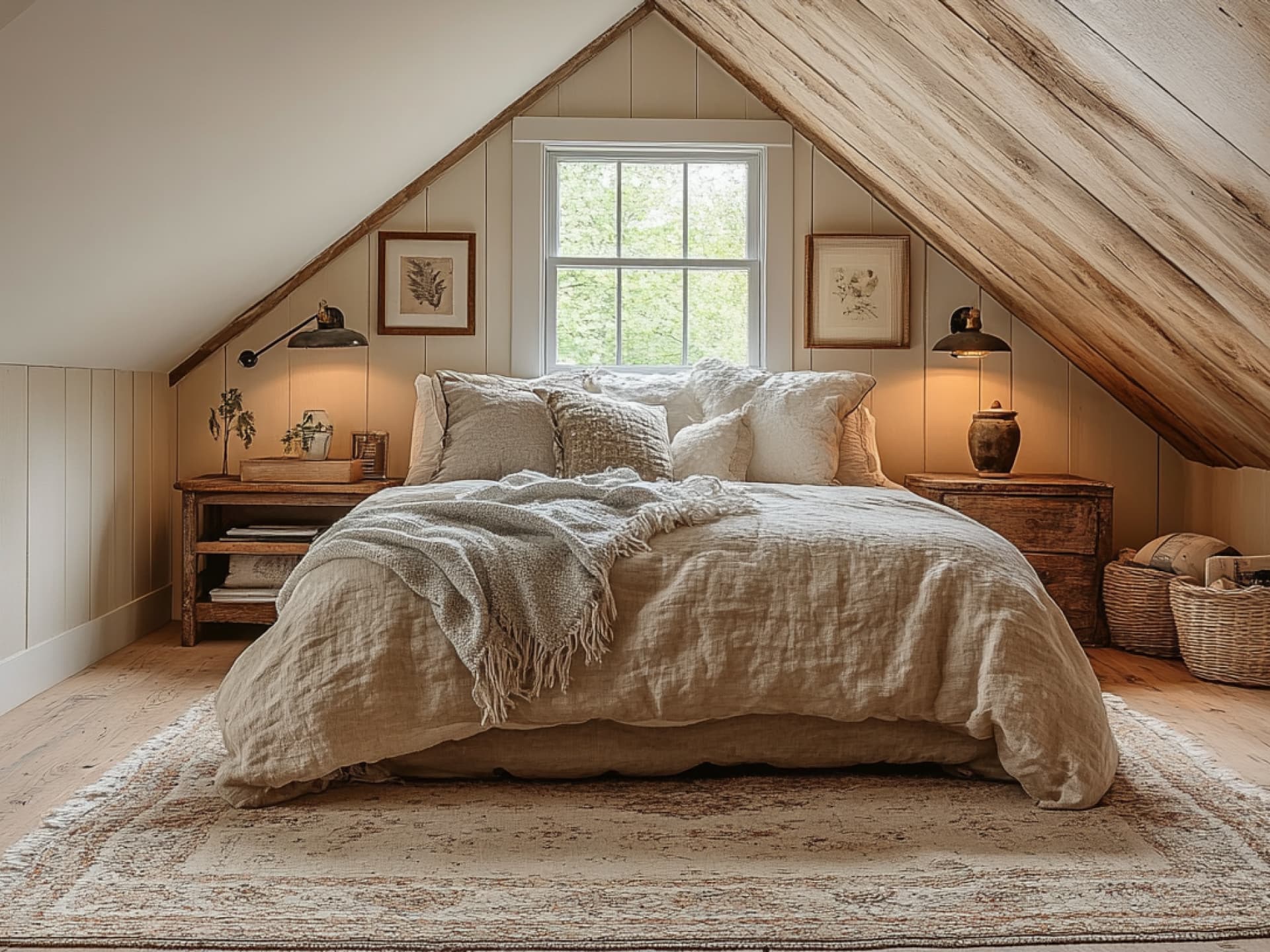 Dachschrägen einrichten Schlafzimmer mit Dachschrägen