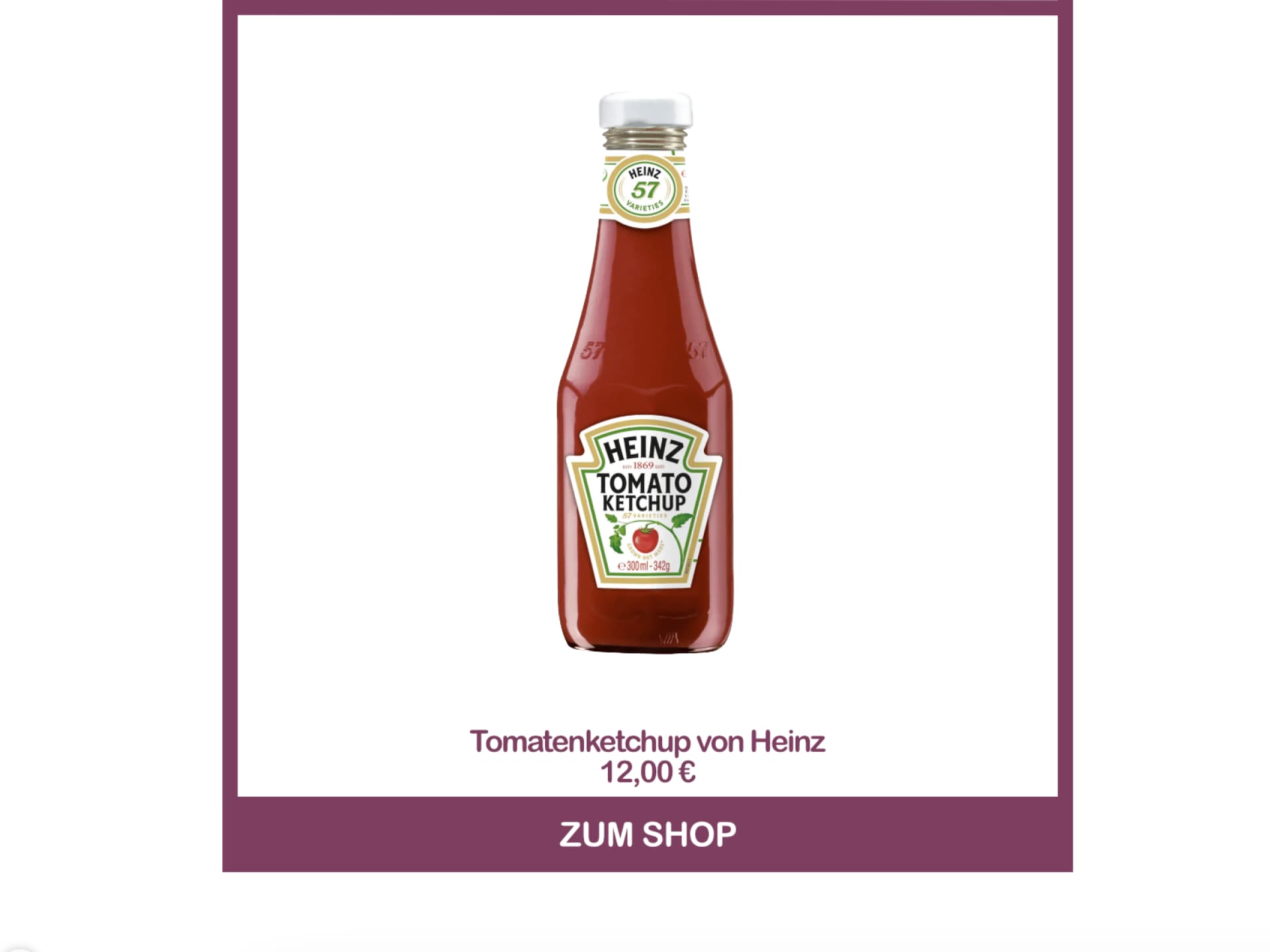 Tomatenketchup von Heinz Pfannenboden reinigen mit Tomatenketchup von Heinz