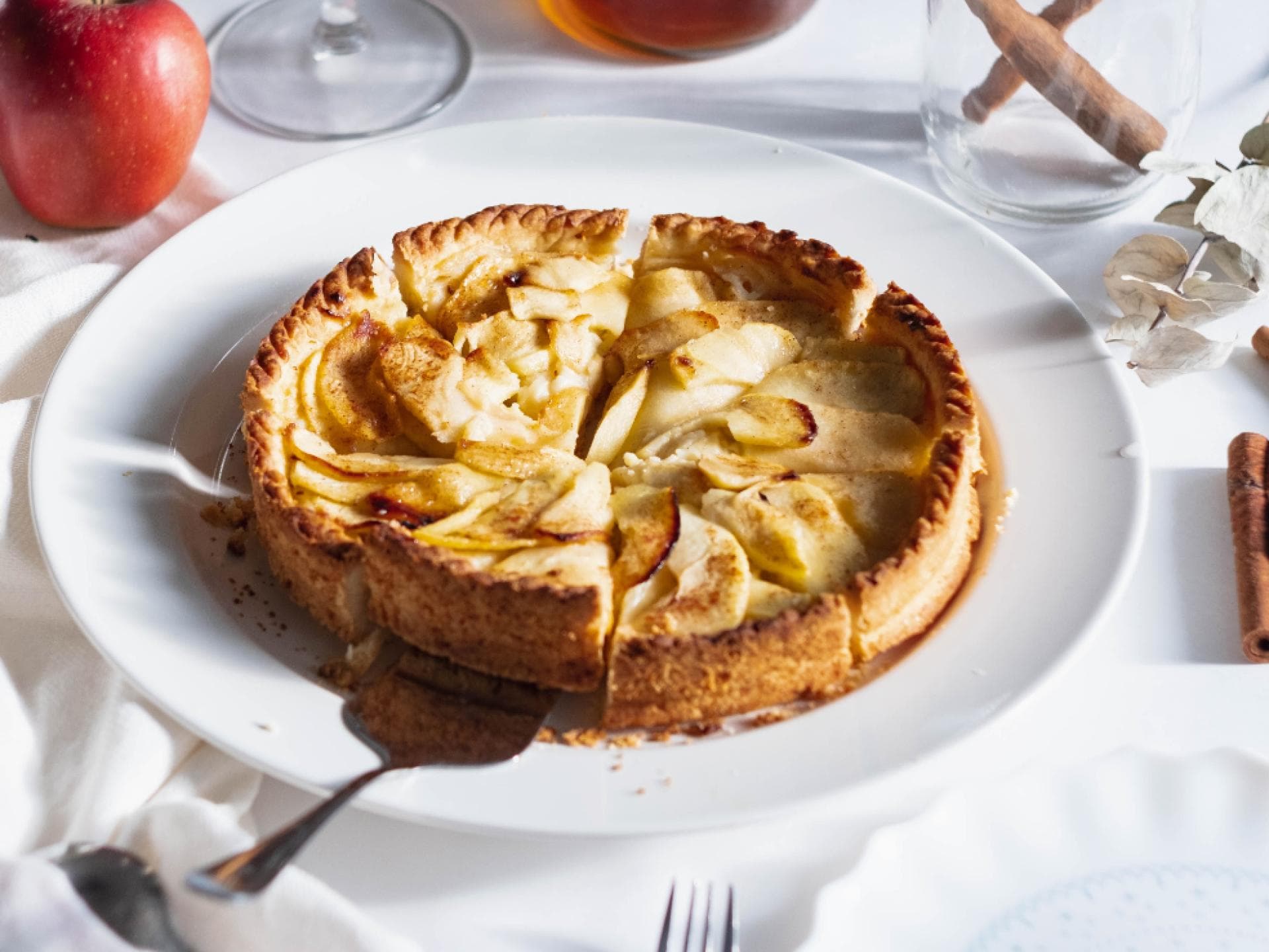 Apfelkuchen mit Quark Apfelkuchen mit Quark