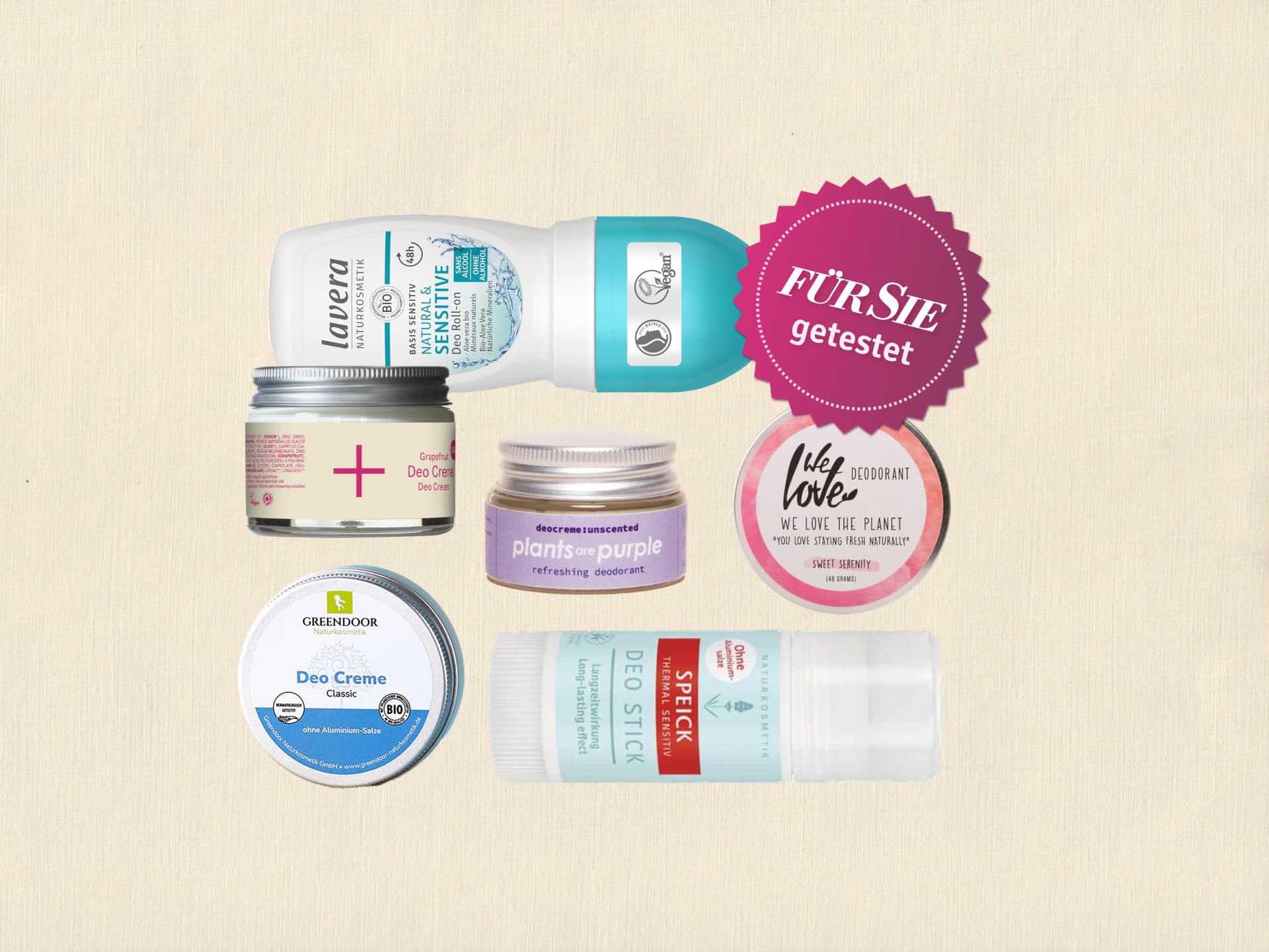 Wirkungsvolle Deos gegen Geruch gibts auch in der Naturkosmetik Die besten Naturkosmetik-Deos