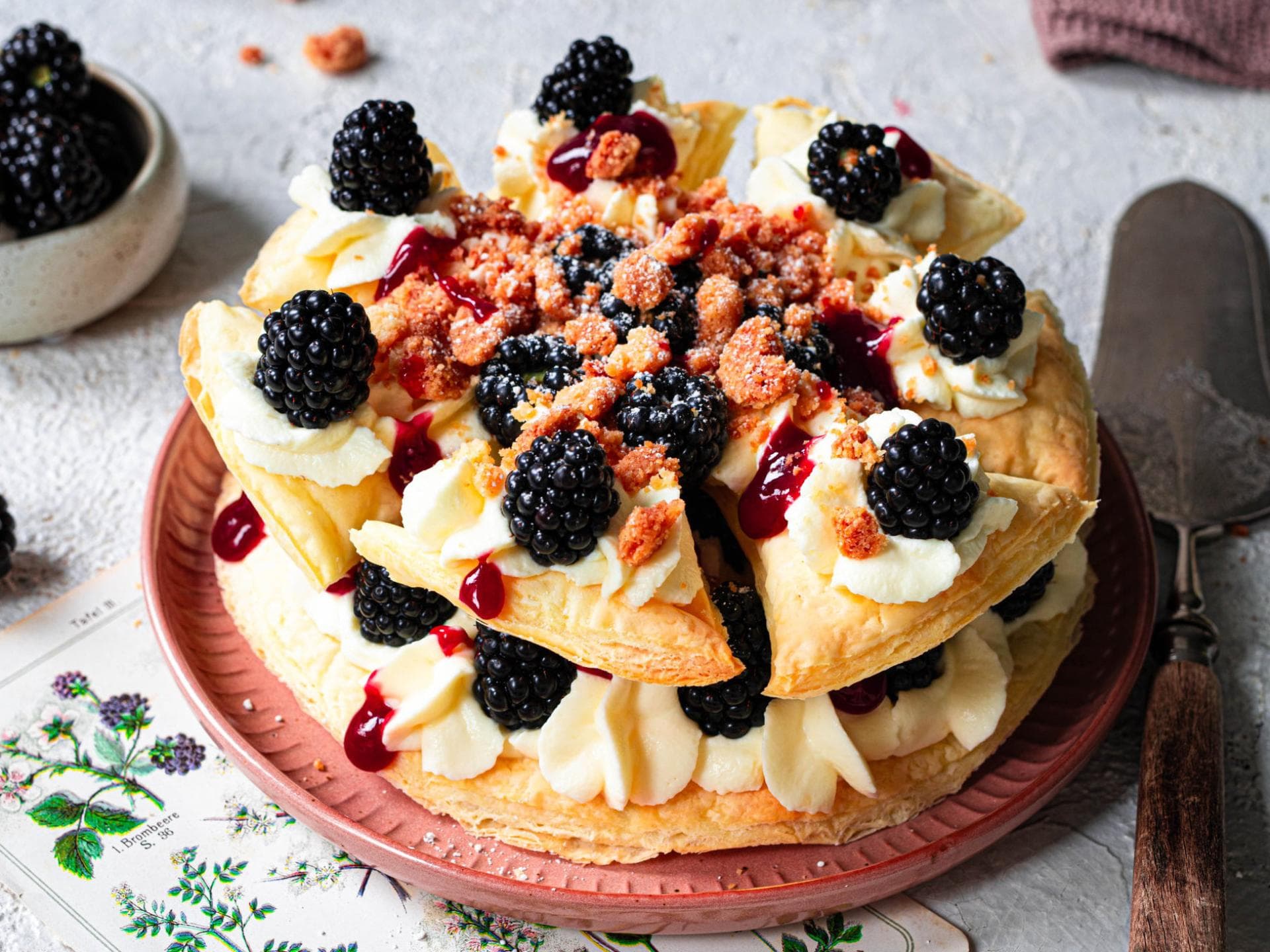 Blätterteigtorte Blätterteigtorte