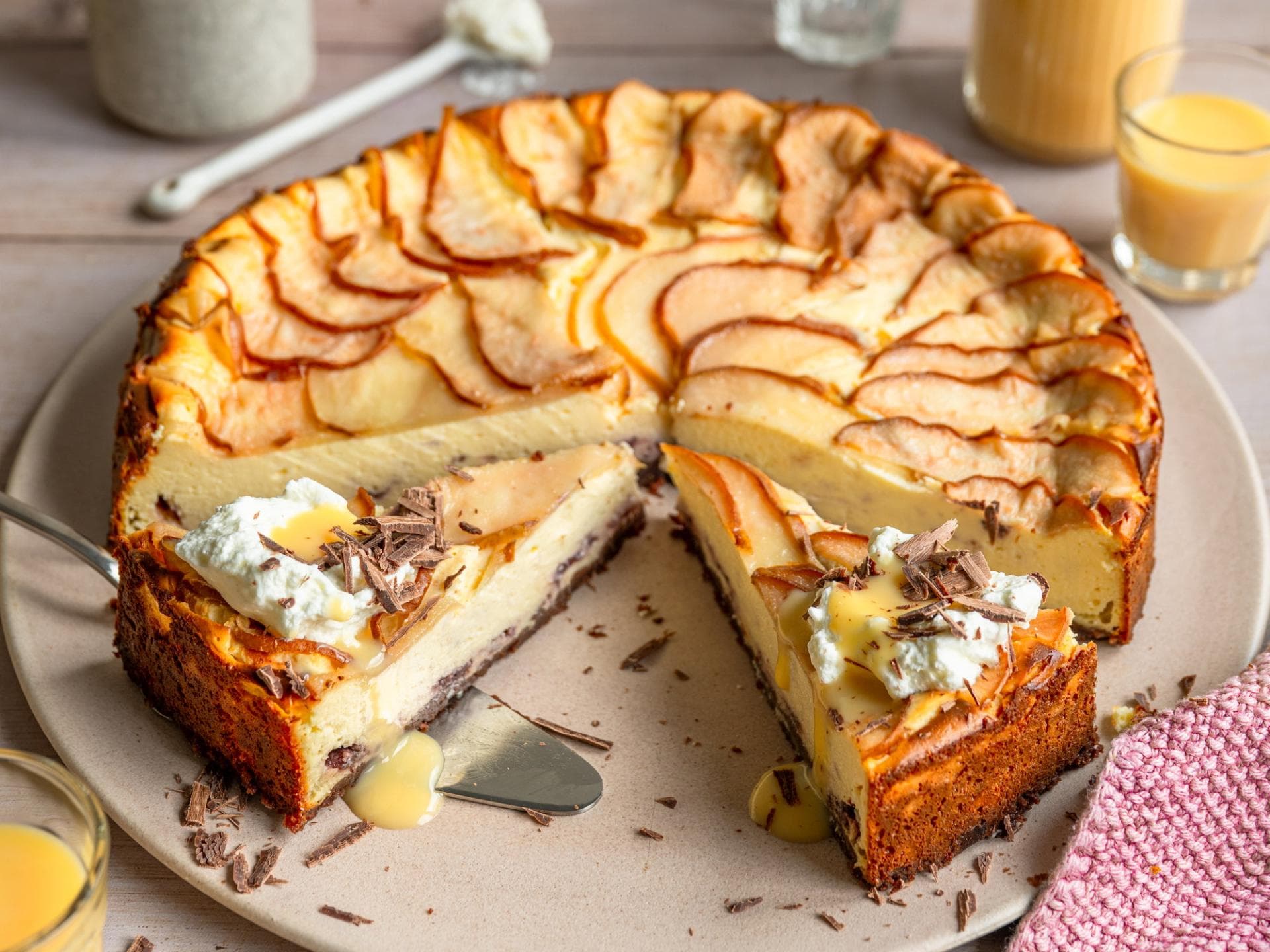 Birnen-Käsekuchen Birnen-Käsekuchen