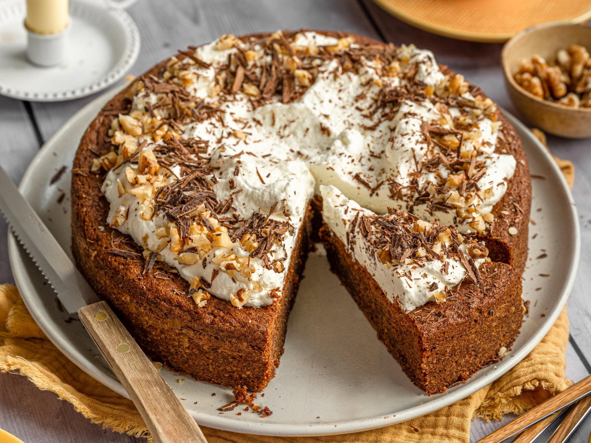 Schoko-Walnuss-Kuchen Schoko-Walnuss-Kuchen