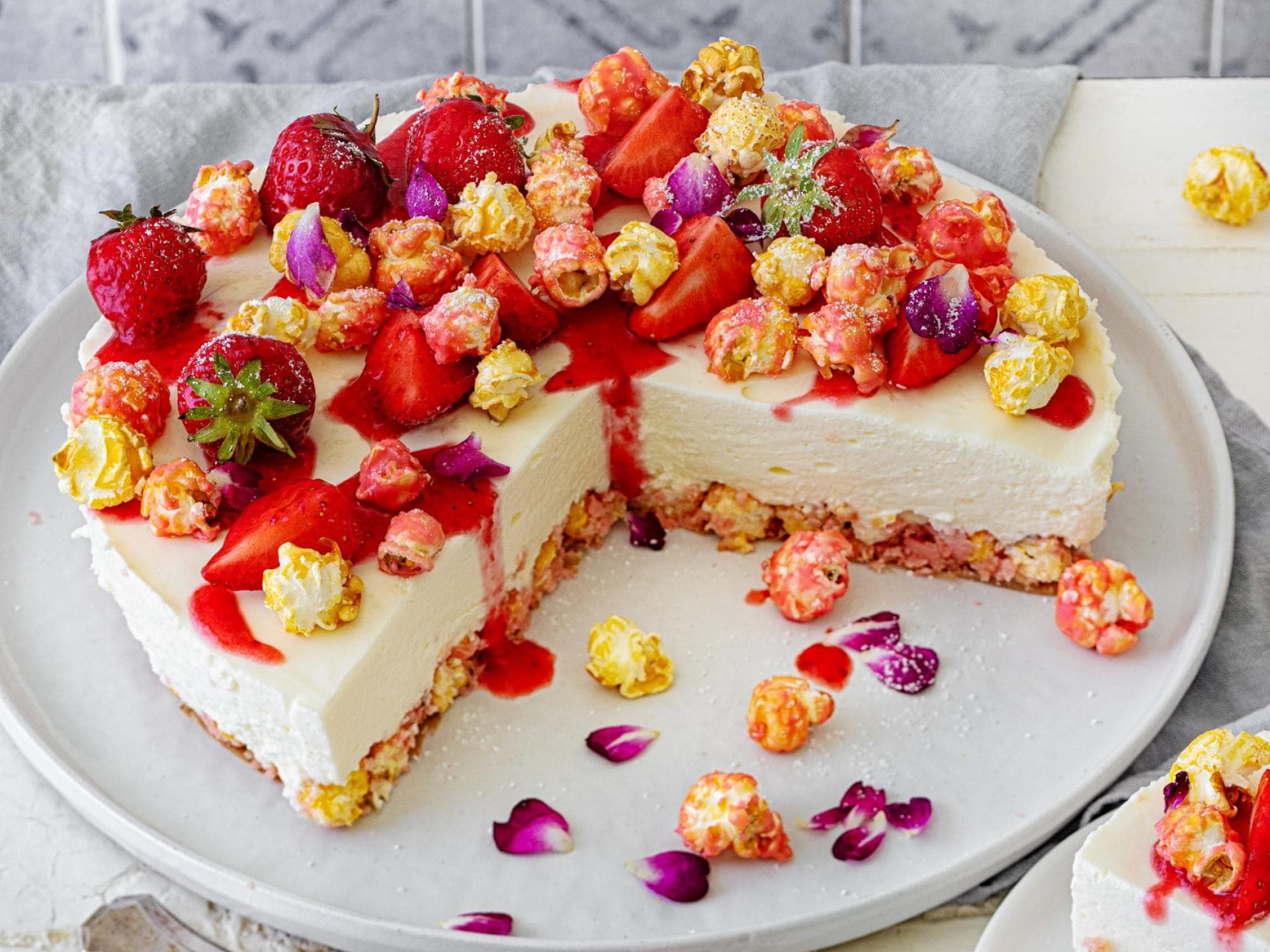 Popcorn-Torte Popcorn-Torte