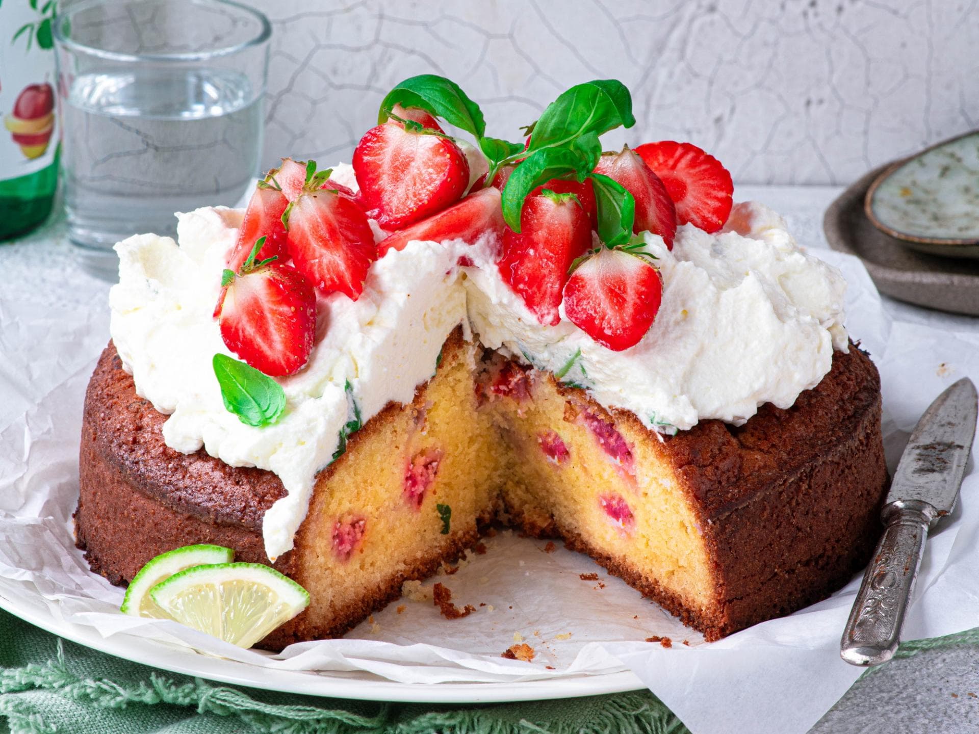 Erdbeer-Rührkuchen Erdbeer-Rührkuchen