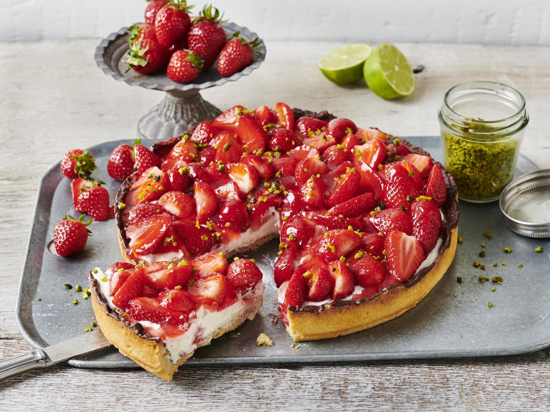 Erdbeer-Schmand-Torte Erdbeer-Schmand-Torte